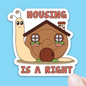 Behuizing is een juiste vinylsticker | Waterdicht vaatwasmachinebestendig Activist-sticker voor telefoon, laptop, waterfles, planner, beker, waterfles