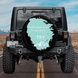 spare tire cover inspirational Fit for Jeep Ford Bronco Mercedes-Benz G-Class Land Rover Suzuki Toyota Land Cruiser off-road Overland GIFT