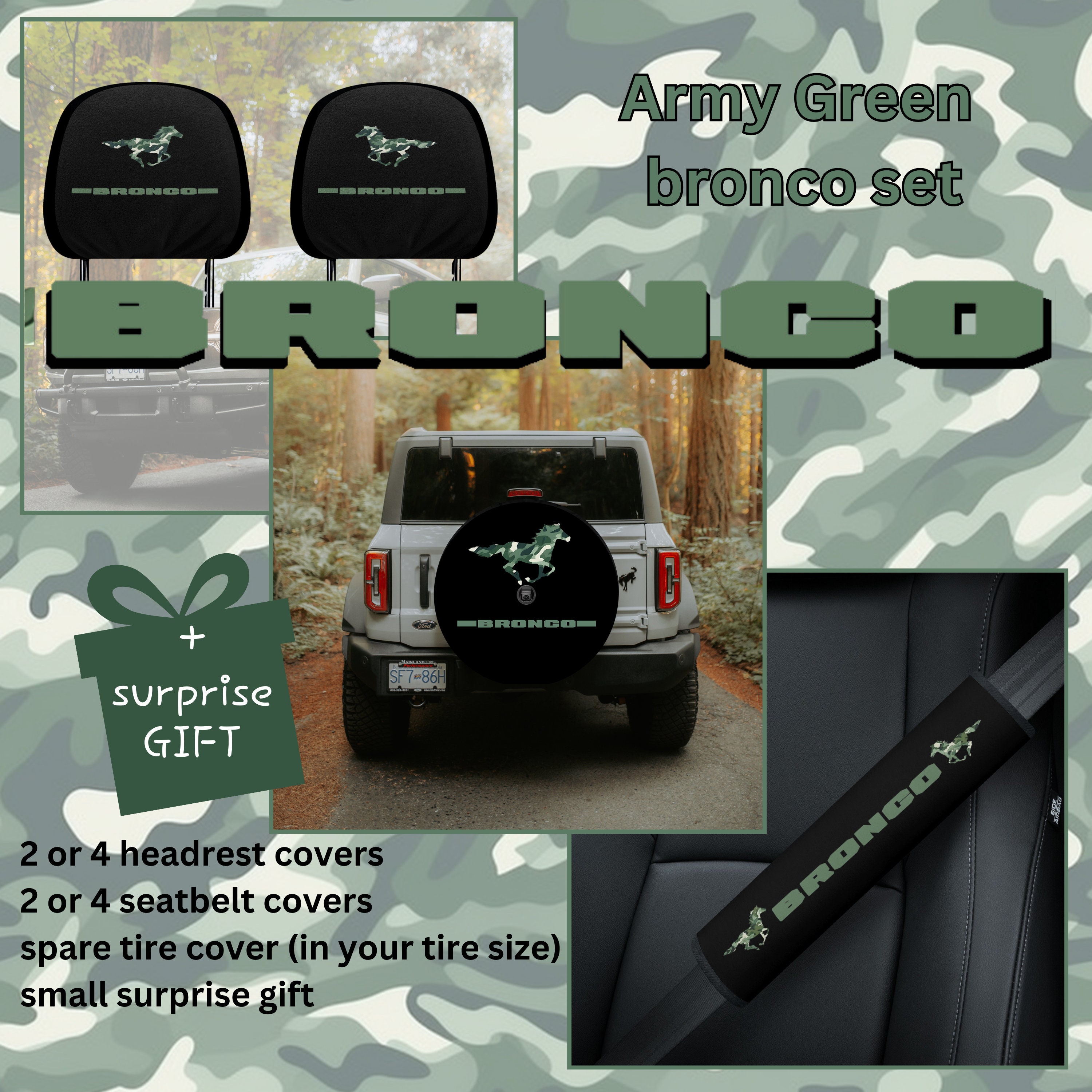 Army car seat cover - .de