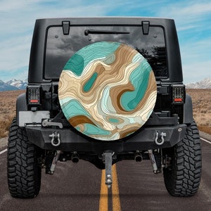 Spare tire cover for Jeep Bronco Mercedes G-Class Land Rover Suzuki Toyota Land Cruiser off-road Overlanding GIFT birthday valentines gift