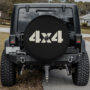 reservewiel cover voor Jeep Ford Bronco Mercedes Benz GClass Land Rover Jimny Toyota Land Cruiser off-road CADEAU coole kaart 4x4