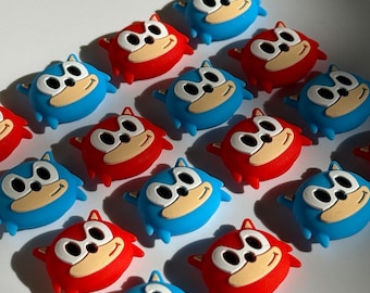 Cute Thumb Grip Caps For Switch / Switch Lite / Switch OLED - Joy-con Silicone Cover - Joystick Caps - Pack of 2