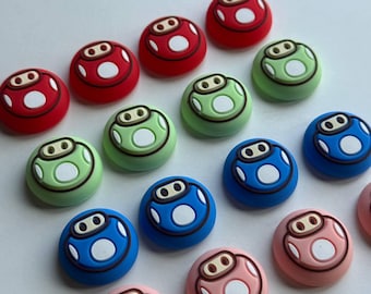 Switch 2/Xbox/PS5/PS4/Switch Pro Controller Thumb Grips Pack of 2