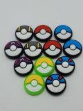 Cute Thumb Grip Caps For Switch / Switch Lite / Switch OLED - Joy-con Silicone Cover - Joystick Caps / Pokeball