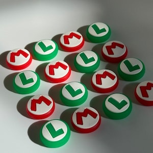 Cute Thumb Grip Caps For Switch / Switch Lite / Switch OLED - Joy-con Silicone Cover - Joystick Caps - Pack of 2