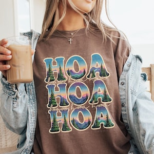 hoa hoa hoa shirt, twilight inspired t-shirt, forks t shirt, twilight meme, twilight lover tee, Comfort Colors ®