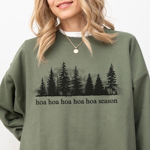 hoa hoa hoa hoa hoa sweatshirt, twilight inspired sweatshirt, forks sweatshirt, sweater weather, cozy season crewneck