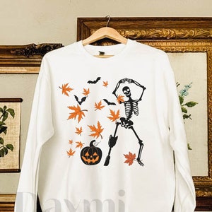 halloween sweatshirt, amputee sweatshirt, prosthetic sweatshirt, below the knee amputee, amputee halloween, skeleton sweatshirt