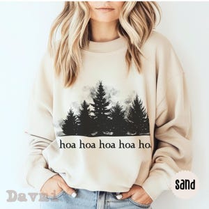 hoa hoa hoa hoa hoa sweatshirt, twilight inspired sweatshirt, forks sweatshirt, sweater weather, cozy season crewneck
