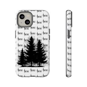 hoa hoa hoa phone case, twilight inspired, forks WA, twilight lover gift, twilight meme, twilight fan, 2 piece Tough phone case image 6