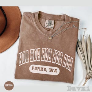 hoa hoa hoa hoa hoa shirt, twilight inspired t-shirt, forks t shirt, cozy season shirt, twilight lover tee, Comfort Colors ®