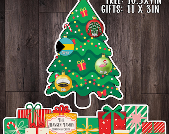 Personalized Christmas Tree Cruise Magnet Hallmark Christmas Cruise Door Magnet Christmas Cruise Magnet Door Decoration Hallmark Cruise svg