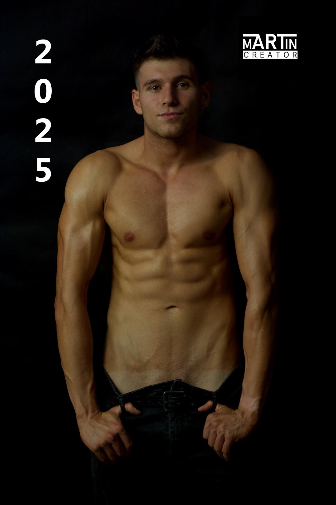 Exclusive Male Nude Photography Calendar 2025 by Martin Creator