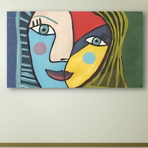 Pablo Picasso Wall Art Print, Picasso Canvas, Pablo Picasso Wall Art, Picasso Poster, Modern Fine Art Print, Home Decor, Pablo Picasso