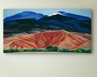 Georgia O'keeffe Paintings, Georgia O'keeffe Mountain Landscape Poster ...