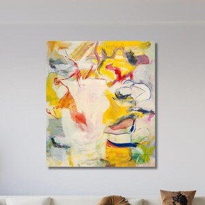 Willem de Kooning Wall Art, Willem Kooning Wall Art Poster Canvas Print, Modern Wall Art,  Home Decor, Abstract Expressionism, Ready to Hang