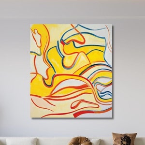 Willem de Kooning Wall Art, Willem Kooning Wall Art Poster Canvas Print, Modern Wall Art,  Home Decor, Abstract Expressionism, Ready to Hang
