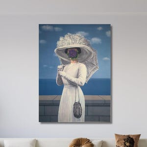 Rene Magritte The Great War, Magritte Wall Art Canvas Poster Print, Surrealism, Rene Magritte Poster Print, Reproduction Canvas, Home Decor