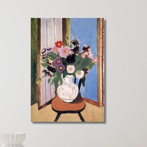 Henri Matisse Daisies Wall Art, Matisse Canvas Print, Matisse Poster, Henri Matisse Wall Art Canvas, Colorful Art, Home Decor, Wall Decor