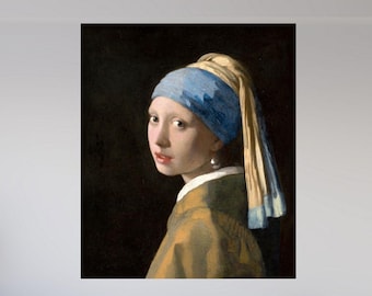 フェルメール作「真珠の耳飾りの少女」、バロック絵画、ヨハネス