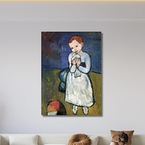 パブロ・ピカソ、Child with a dove、希少な画集より パブロ・ピカソ、Child with a dove、希少な画集より パブロ・ピカソ