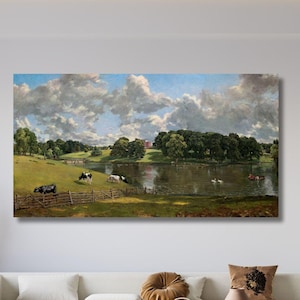 John Constable Wall Art, John Constable Canvas Poster, Vintage Wall Decor, Classical Art, Landscape Canvas, Printable Art, Digital Download