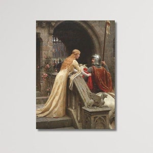 Edmund Leighton God Speed Canvas Wall Art,Edmund Leighton Poster,God Speed Poster,Edmund Leighton Art Gallery,God Speed Canvas,Leighton God