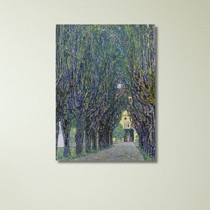 Gustav Klimt Wall Art, Gustav Klimt Poster Canvas Wall Art Print, Klimt Gallery Wrapped Giclee Poster Print, Klimt Museum, Ready To Hang