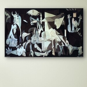 Pablo Picasso Guernica, Picasso Art, Picasso Canvas, Pablo Picasso Wall Art, Picasso Poster, Modern Fine Art Print, Home Decor,Pablo Picasso