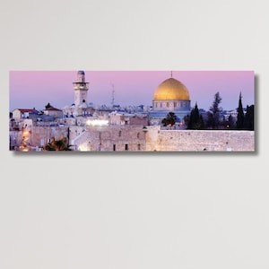 Masjid Al Aqsa Canvas Wall Art, Masjid Al Aqsa Poster Canvas Print Wall Hanging Decor, Masjid Al Aqsa Islamic Artwork Giclée Print Painting