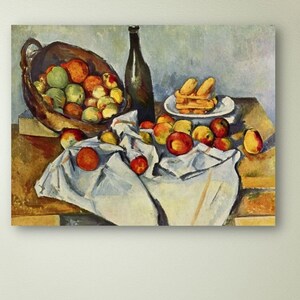 Paul Cézanne Still Life with Kettle 1869 Canvas Print Wall Art, Cézanne Poster, Cézanne Wall DecorPainting, Cézanne Print, Art Reproduction