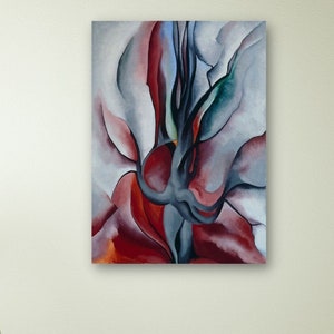 Georgia O'Keeffe Trees Maple Poster, Georgia O'Keeffe Wall Art, Arredamento per la casa, Arte murale moderna, Stampa di fiori, Fiori O'Keeffe, Poster vintage