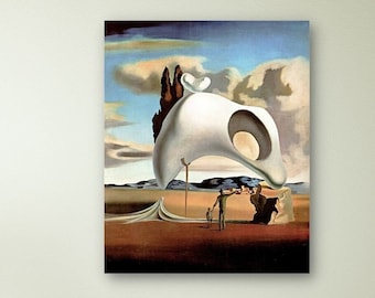 Salvador Dali Atavistic Vestiges After the Rain, Dali Canvas, Famous Painting,Dali Poster,Surrealism Canvas, Reproduction Canvas, Home Decor