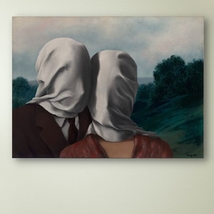 ルネ・マグリット愛好家、ルネ・マグリットのポスター、ルネ・マグリットの壁アート キャンバスプリント、ルネの壁アート、シュルレアリスムのポスター、室内装飾、壁装飾