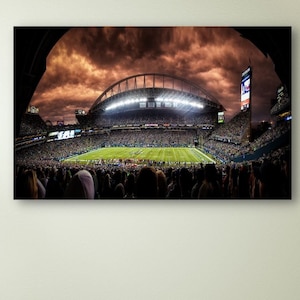 Lumen Field Stadium, CenturyLink Field Seattle United States Stadium Poster - Canvas Print/ Poster Print