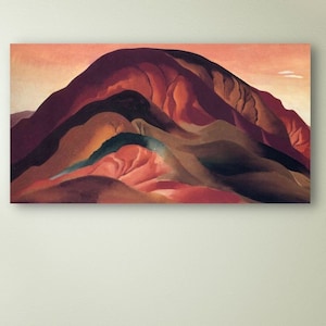 Georgia O'Keeffe Nature Forms Gaspé Canvas Wall Art Georgia Okeefe Print, Framed Painting, Georgia Okeeffe Large Canvas Art, Gift Wall Art