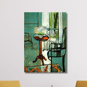 Henri Matisse The Window Wall Art, Matisse Canvas Print, Matisse Poster, Henri Matisse Wall Art Canvas, Colorful Art, Home Decor, Wall Decor