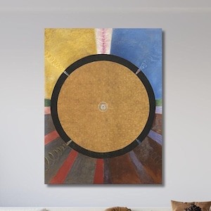 Hilma af Klint Wall Art Canvas, Hilma af Klint The Ten Largest Poster Canvas Wall Art Print, Hilma af Klint Home Decor, Abstract, Wall Decor