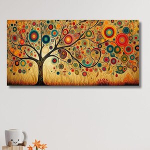 Yggdrasil Tree of Life Wall Art, Tree of Life  Canvas Wall Art, Tree of Life, Modern Wall Art Print, Tree Canvas Gift, Tree of Life Poster