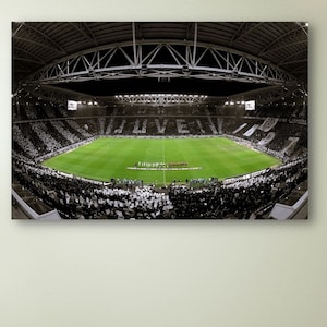 Juventus Stadium Ready To Hang Canvas,Juventus Fan Gift,Football Juventus Stadium Canvas Wall Art,Football Fan Gift,Juventus Wall Art Canvas