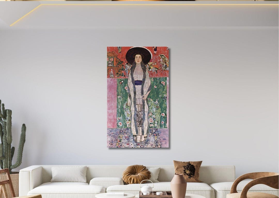 Gustav Klimt - Adele Bloch-bauer II Wall Art Canvas Print - Gift Home ...