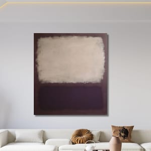 Mark Rothko Green on Blue 1956 Wall Art Poster Canvas Print, Mark Rothko Wall Decor, Mark Rothko Home Decor Print, Abstract, Expressionism