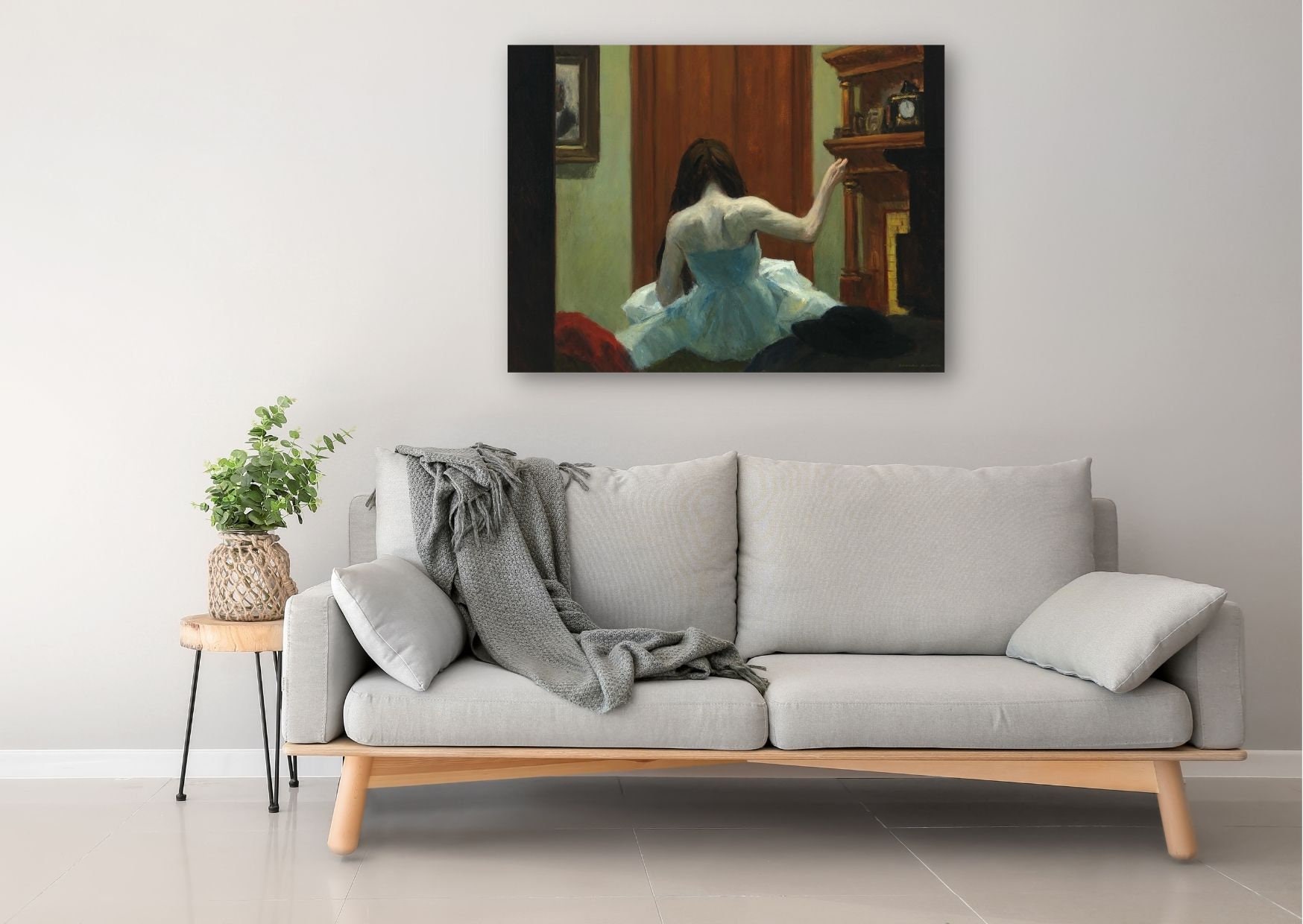 Edward Hopper New York Interior, Exhibition Poster, Edward Hopper Wall ...