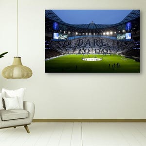 Tottenham Hotspur FC Poster,Tottenham Hotspur Stadium Wall Art EPLLovers Gift Stadium Poster Coordinates Poster HomeDecor Art,Ready to Hang4