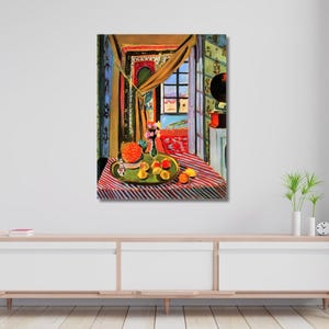 Henri Matisse "Interior at Nice" Wall Art Canvas Print: Wall Decor, Ready to Hang image 4