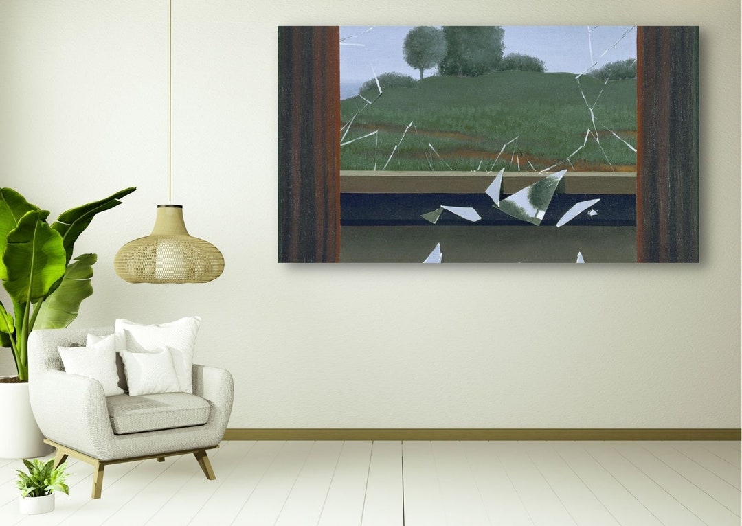 The Key to the Fields Rene Magritte, Reproduction Canvas, Rene Magritte ...