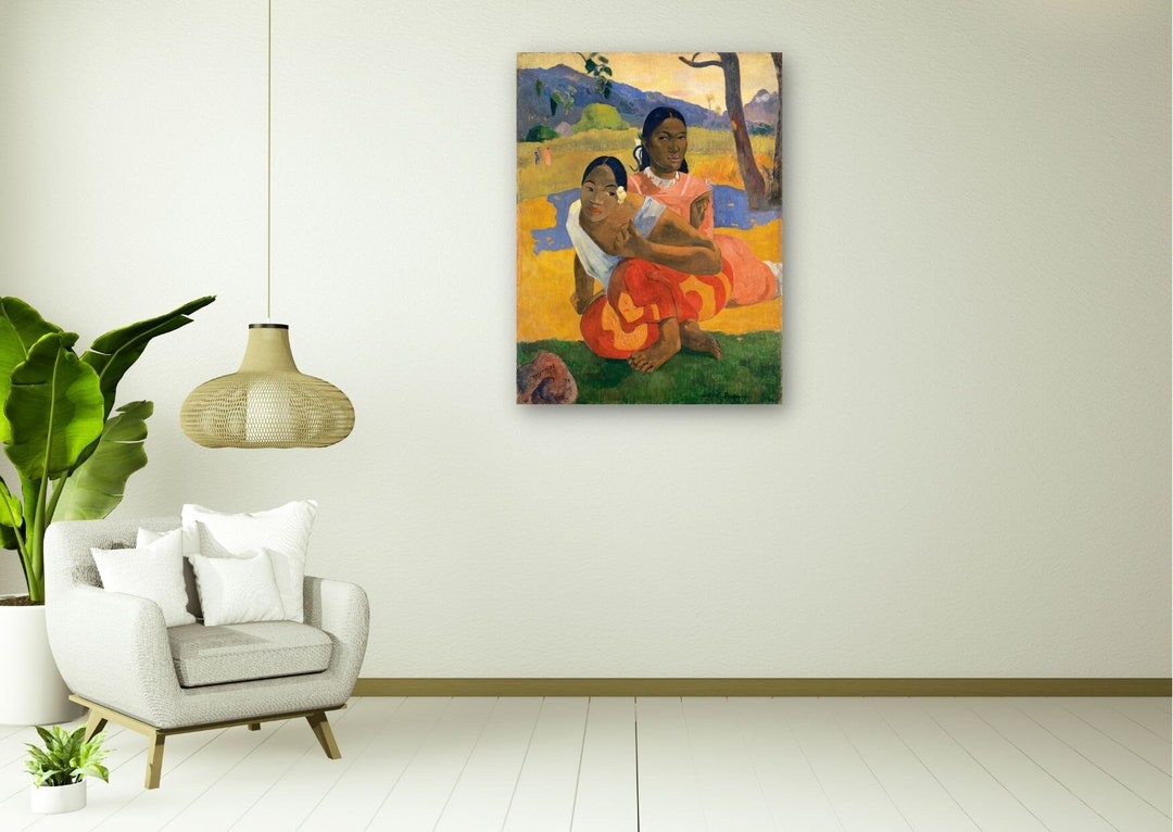 Paul GAUGUIN When Will You Marry, Paul GAUGUIN Wall Art, Paul GAUGUIN Canvas Poster Print