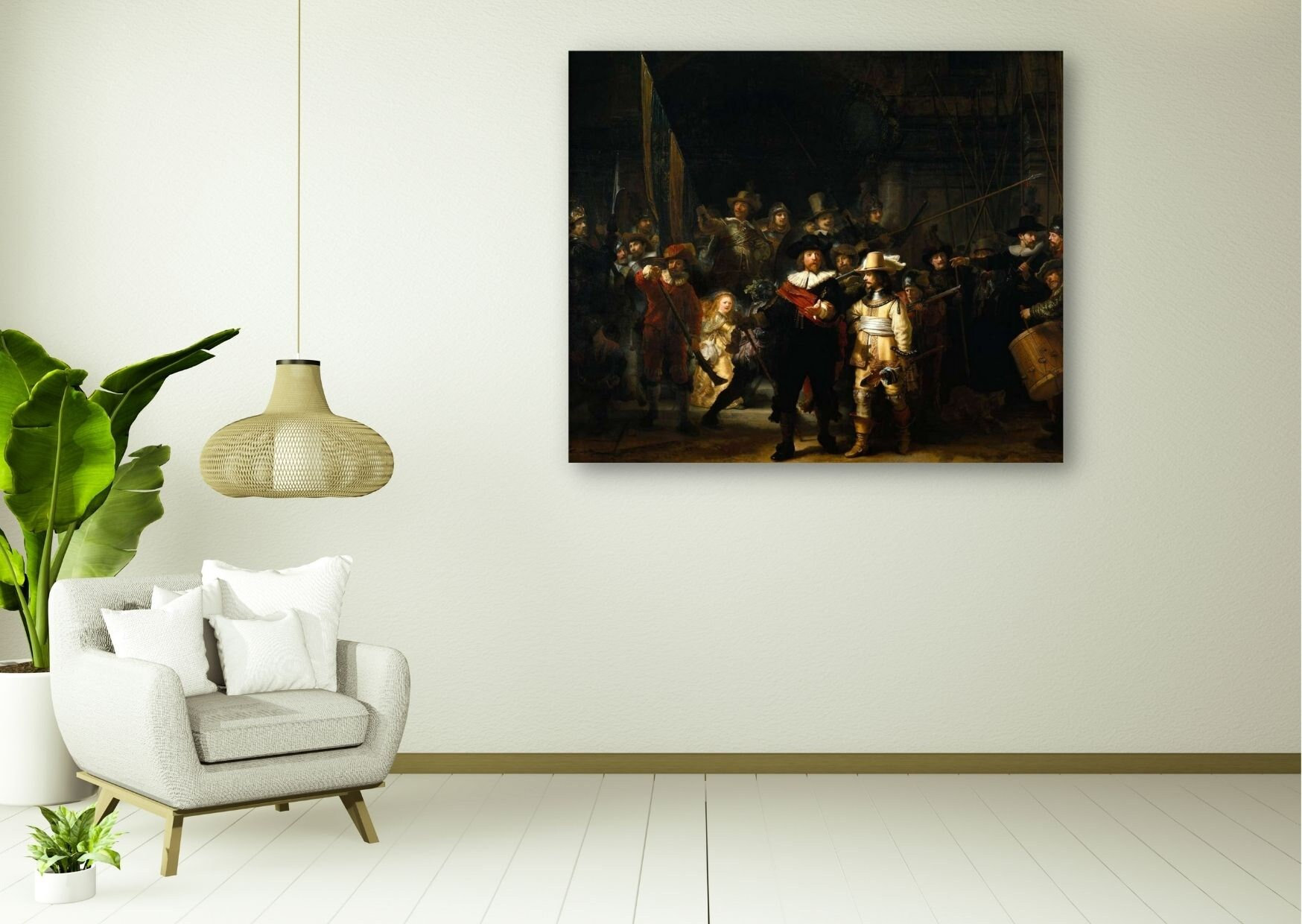 Rembrandt Van Rijn the Night Watch, Rembrandt Van Rijn Canvas Poster