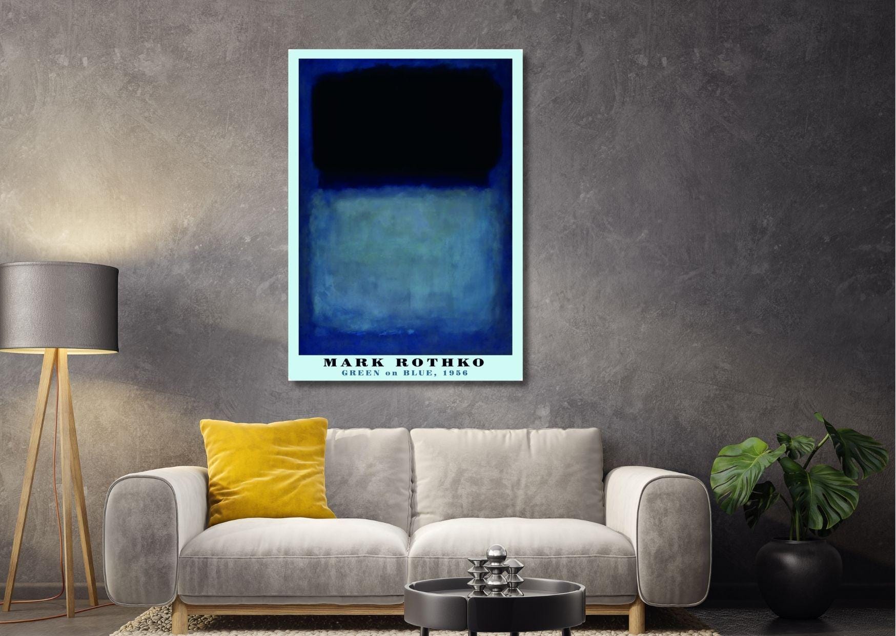 Mark Rothko Abstract Expressionism Wall Art Canvas Print, Gift Wall ...