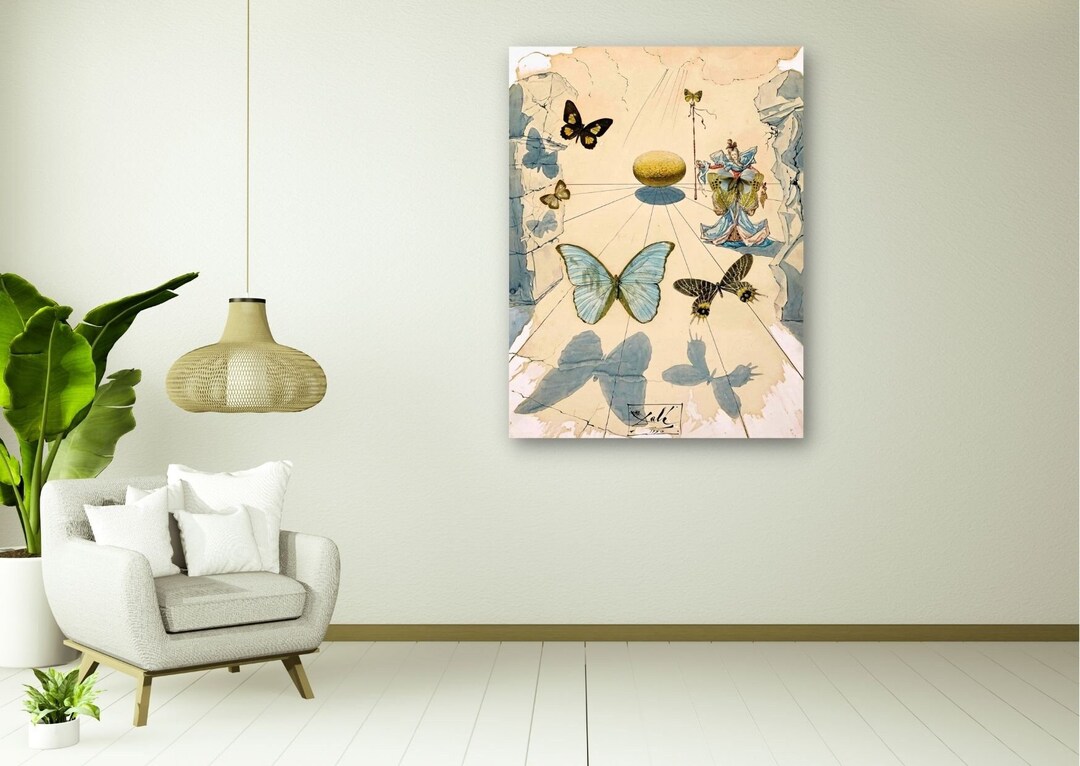 Salvador Dali 1950 Allegorie De Soiesalvador Dali,wall Decor